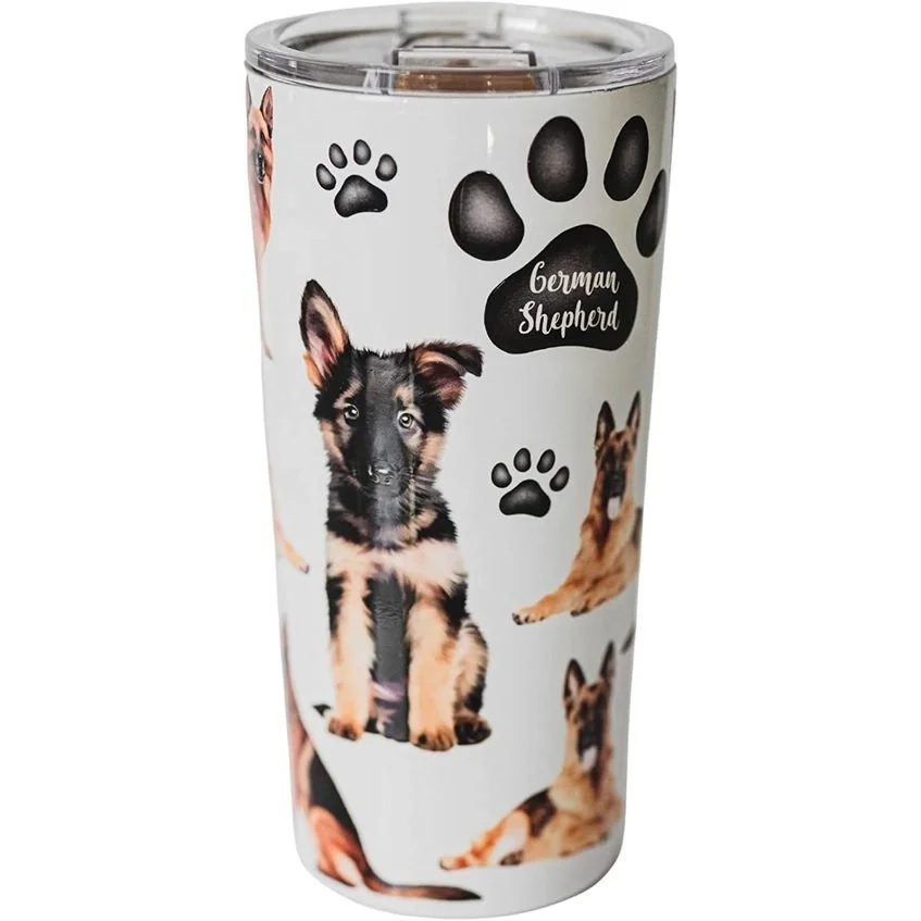 German Shepherd Insulated Tumbler 20oz — Paris In A Cup Tea Shop